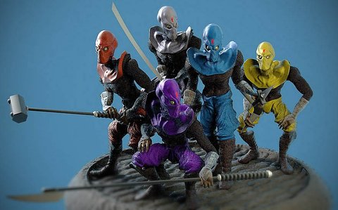 FOOT SOLDIERS // NES Game Colors